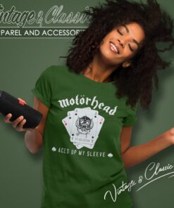 Motorhead Shirt Aces Up My Sleeve Women T Shirt
