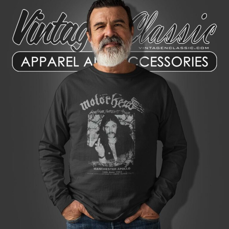 Motorhead Shirt Another Perfect Day Manchester Long Sleeve Tee Motorhead Shirt Another Perfect Day Manchester Long Sleeve Tee