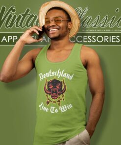 Motorhead Shirt Deutschland Live To Win Tank Top Racerback