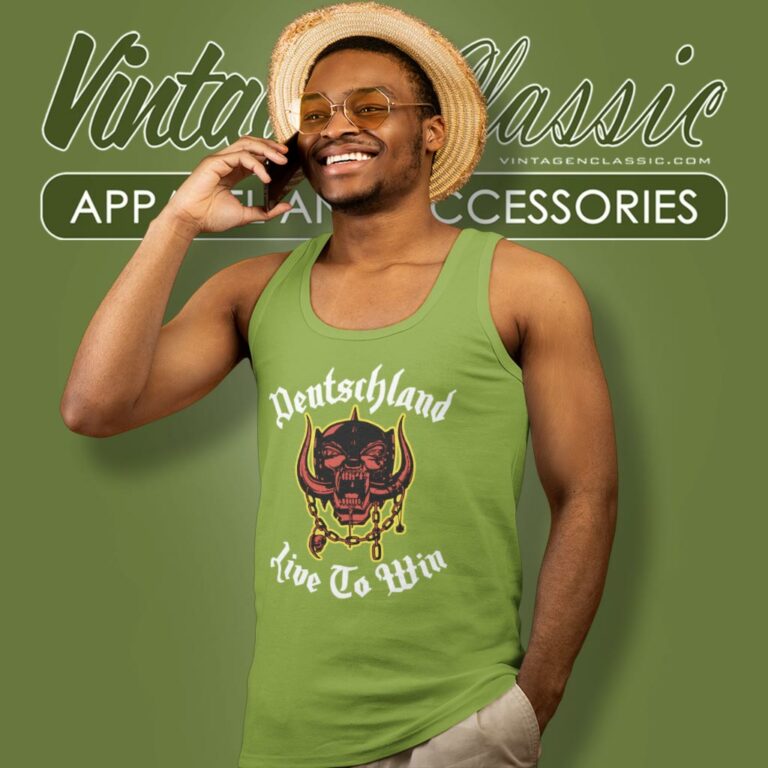 Motorhead Shirt Deutschland Live To Win Tank Top Racerback Motorhead Shirt Deutschland Live To Win Tank Top Racerback