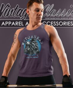 Motorhead Shirt Live In Concert Tank Top Racerback