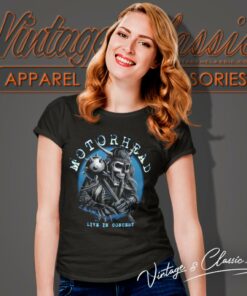 Motorhead Shirt Live In Concert Women T Shirt