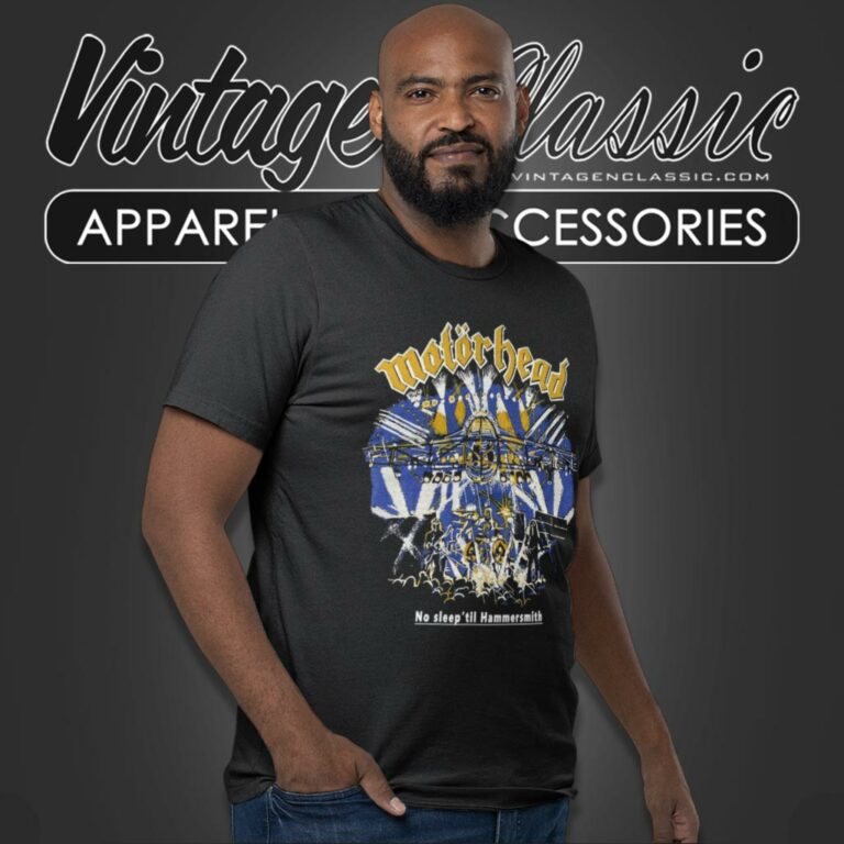 Motorhead Shirt No Sleep Till Hammersmith T Shirt Motorhead Shirt No Sleep Till Hammersmith T Shirt