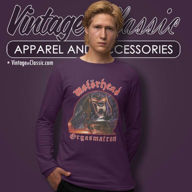 Motorhead Shirt Orgasmatron I Came Did You Long Sleeve Tee Motorhead Shirt Orgasmatron I Came Did You Long Sleeve Tee