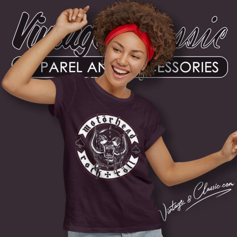 Motorhead Shirt Rock N Roll Women T Shirt Motorhead Shirt Rock N Roll Women T Shirt