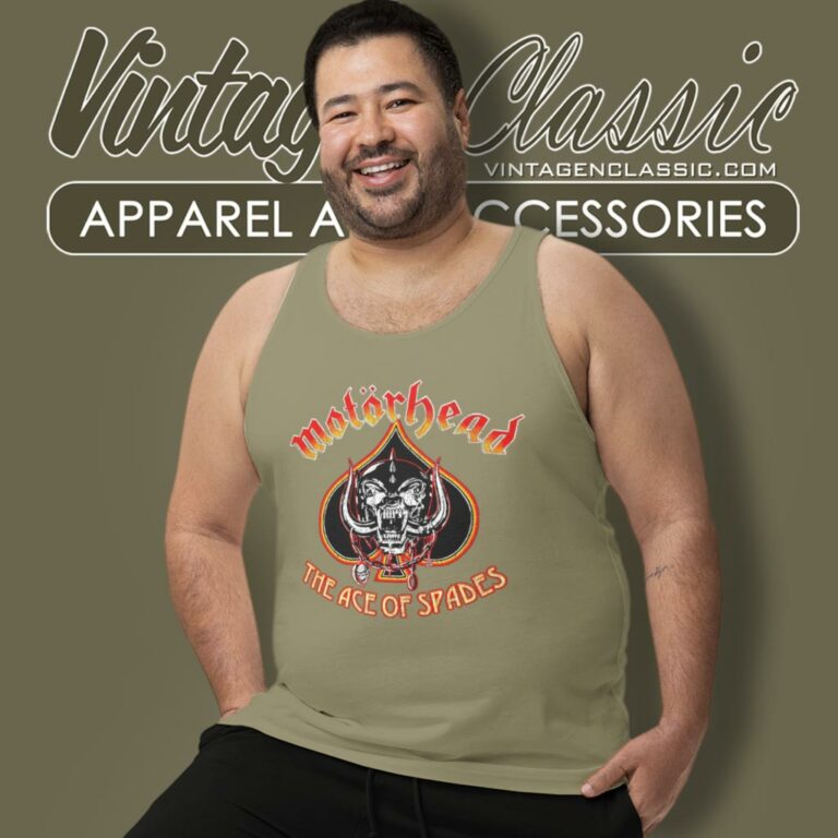 Motorhead Shirt The Ace Of Spades Tank Top Racerback Motorhead Shirt The Ace Of Spades Tank Top Racerback