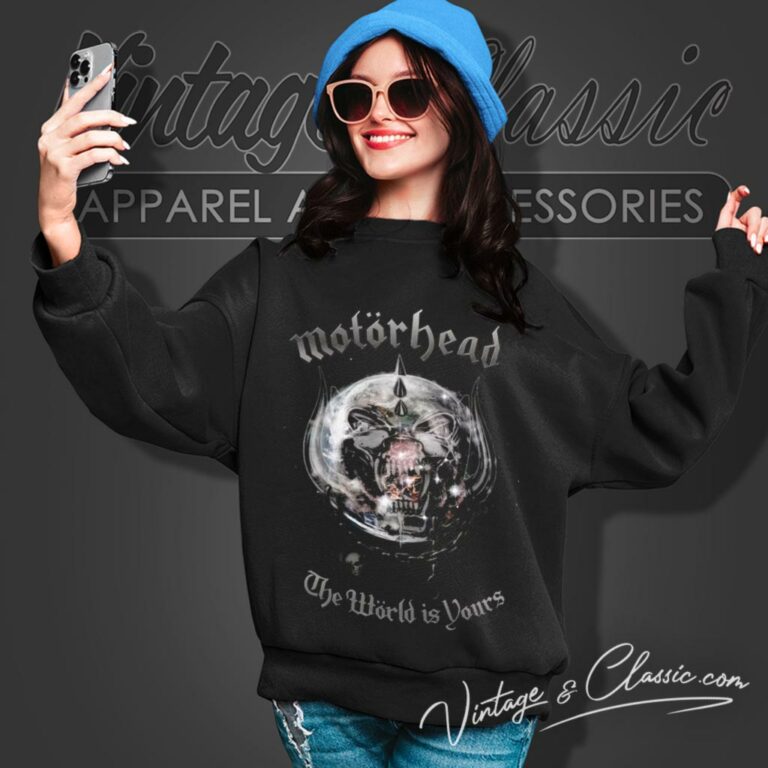 Motorhead The World Is Yours Sweatshirt Motorhead The World Is Yours Sweatshirt