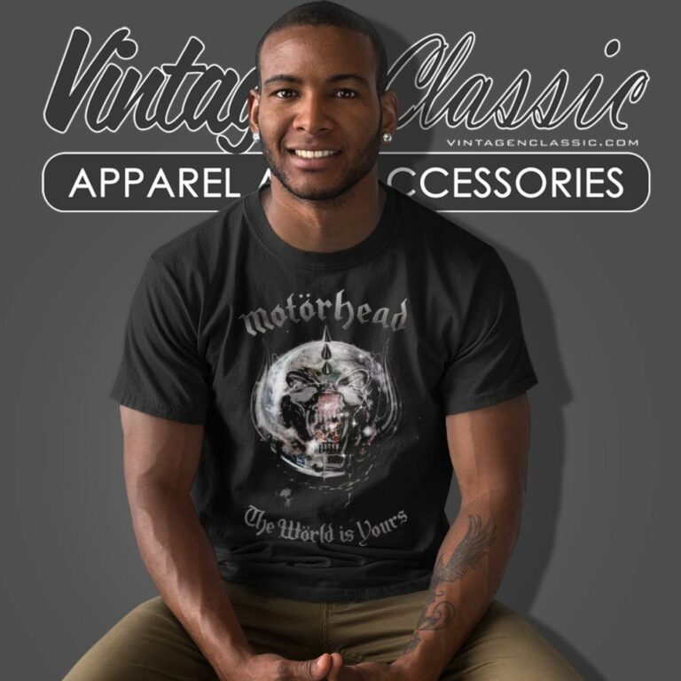 Motorhead The World Is Yours T Shirt Motorhead The World Is Yours T Shirt