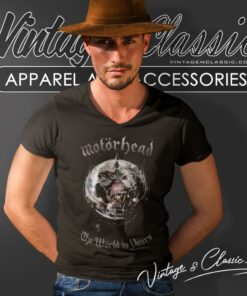 Motorhead The World Is Yours V Neck TShirt