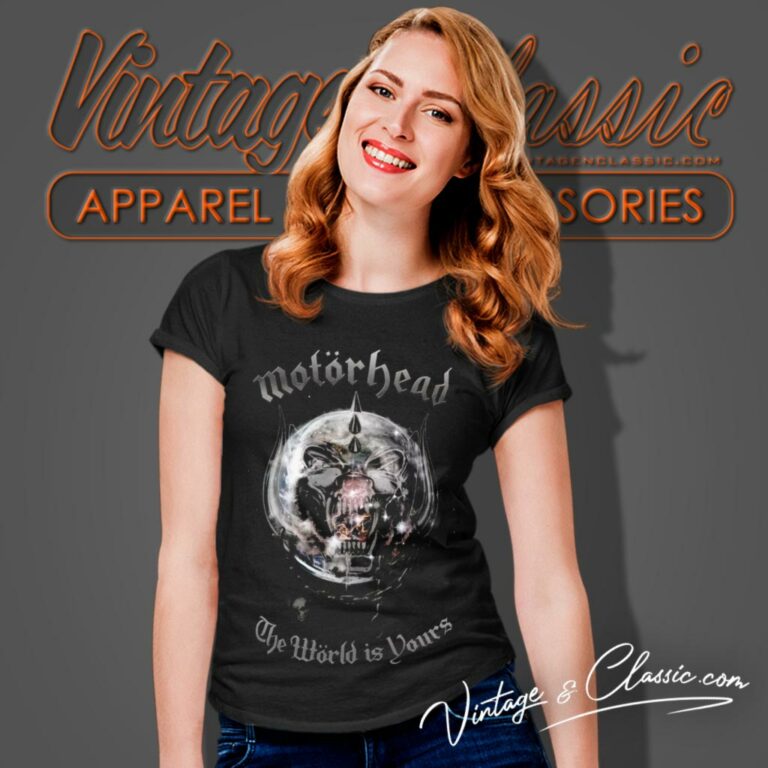 Motorhead The World Is Yours Women T Shirt Motorhead The World Is Yours Women T Shirt