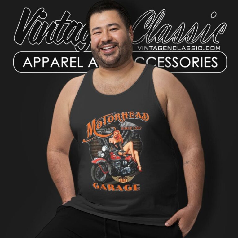 Motorhead Usa Garage Tank Top Racerback Motorhead Usa Garage Tank Top Racerback