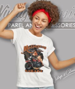 Motorhead Usa Garage Women T Shirt