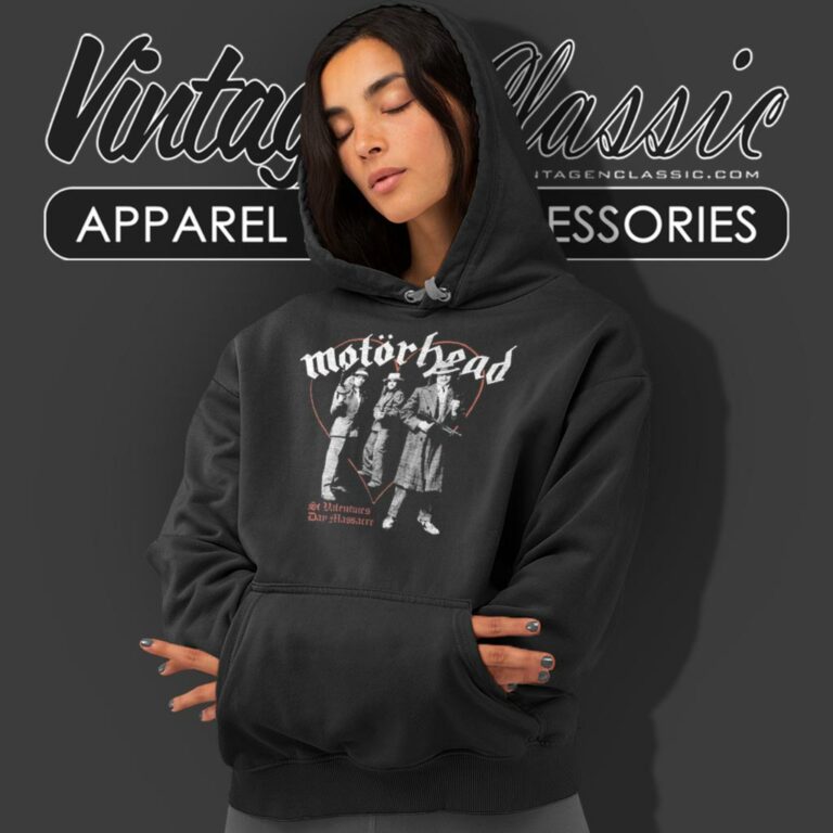 Motorhead Valentine Day Massacre Hoodie Motorhead Valentine Day Massacre Hoodie