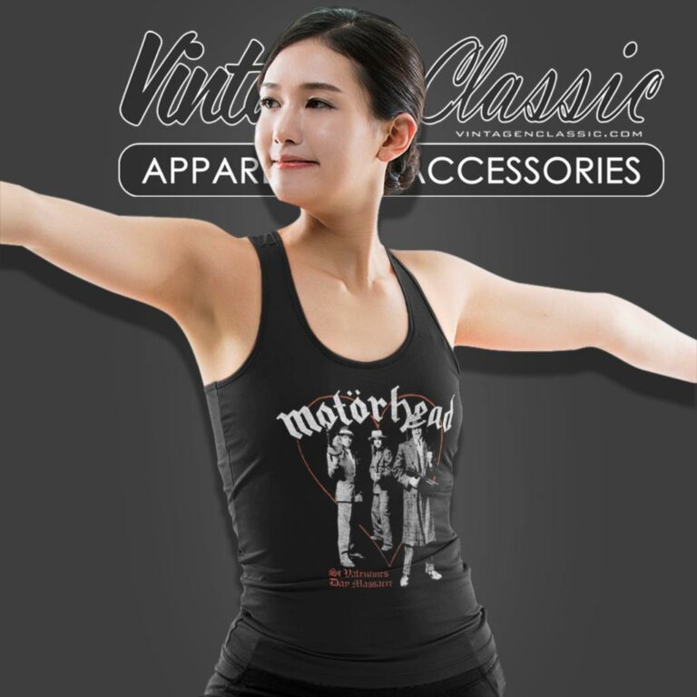 Motorhead Valentine Day Massacre Tank Top Racerback Motorhead Valentine Day Massacre Tank Top Racerback