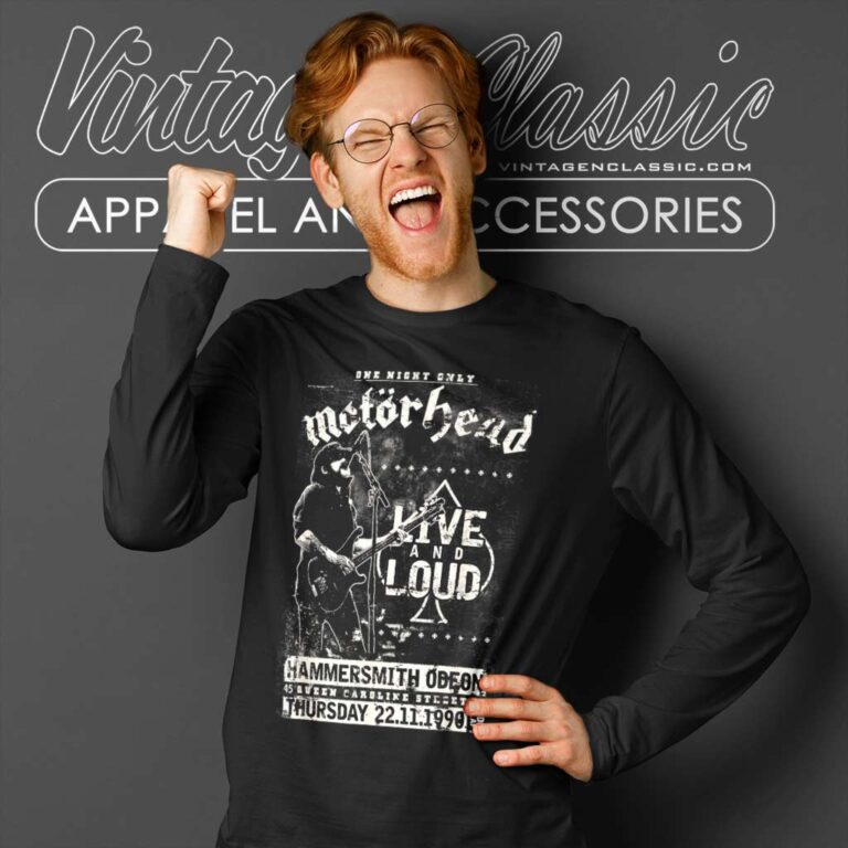 Motrhead 20 Years Of Power Fyler Long Sleeve Tee Motrhead 20 Years Of Power Fyler Long Sleeve Tee