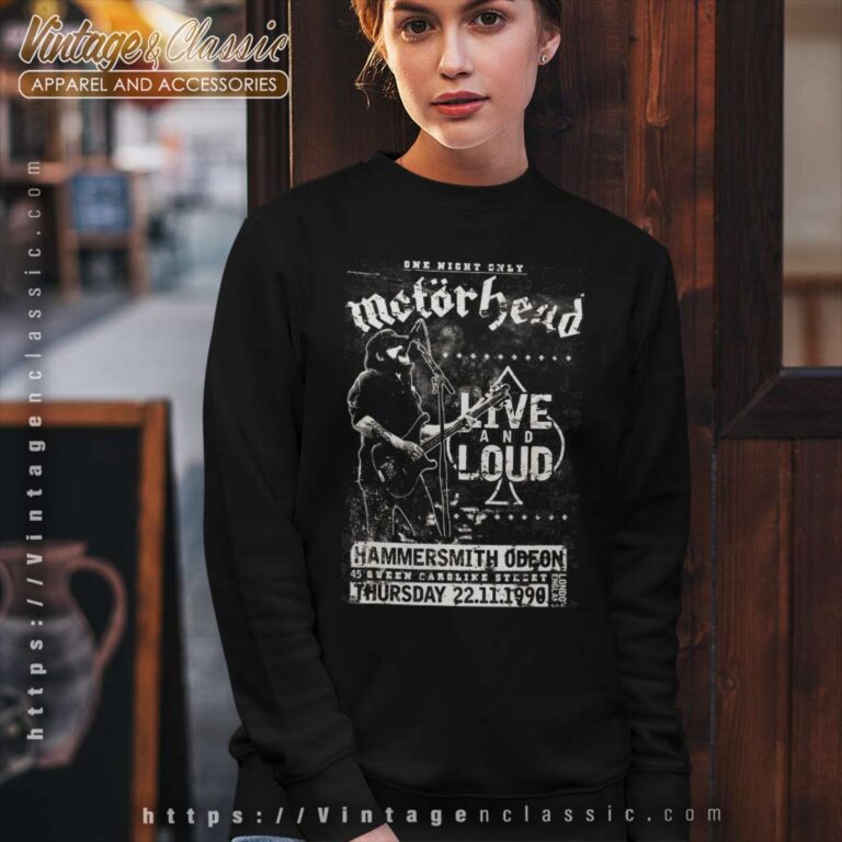 Motrhead 20 Years Of Power Fyler Sweatshirt Motrhead 20 Years Of Power Fyler Sweatshirt