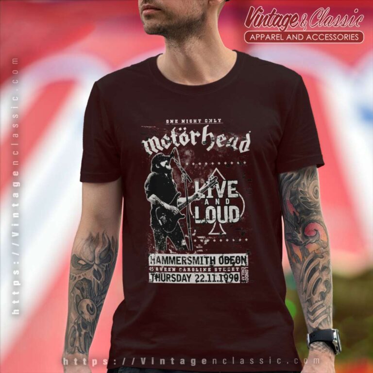 Motrhead 20 Years Of Power Fyler T Shirt Motrhead 20 Years Of Power Fyler T Shirt