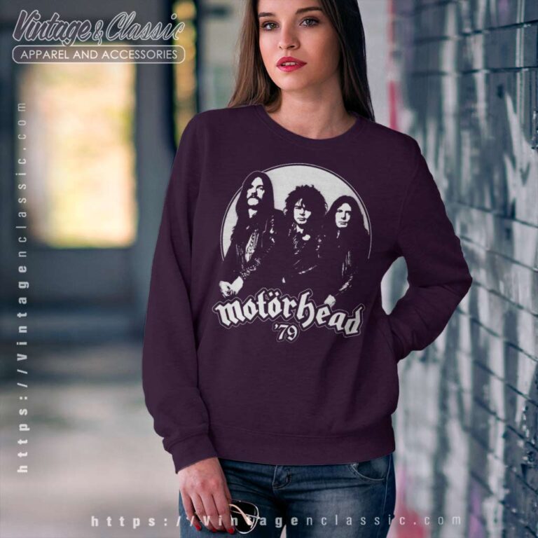 Motrhead 79 Circle Photo Sweatshirt Motrhead 79 Circle Photo Sweatshirt