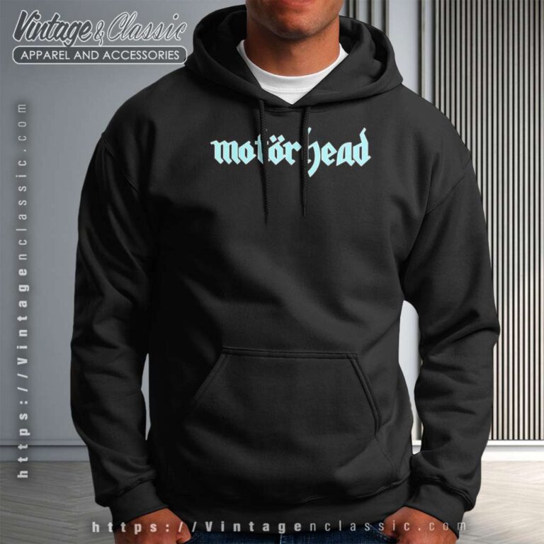 Motrhead Baby Blue Logo Hoodie Motrhead Baby Blue Logo Hoodie