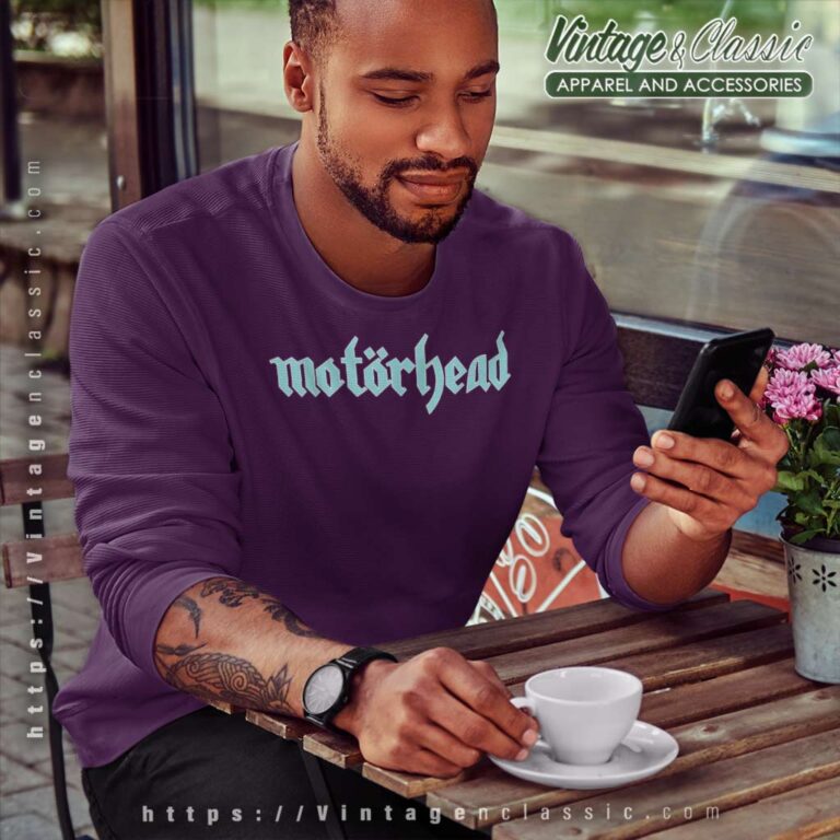 Motrhead Baby Blue Logo Sweatshirt Motrhead Baby Blue Logo Sweatshirt