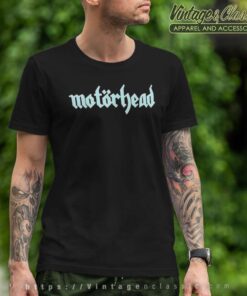 Motorhead Baby Blue Logo Shirt 6 Motrhead Baby Blue Logo T Shirt