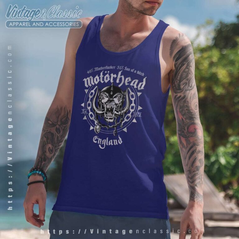Motrhead Ball And Chain Tank Top Racerback Motrhead Ball And Chain Tank Top Racerback