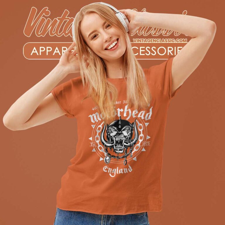 Motrhead Ball And Chain Women TShirt Motrhead Ball And Chain Women TShirt