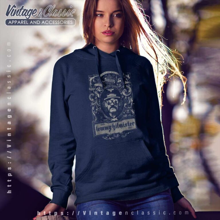 Motrhead Lemmy Crest Hoodie Motrhead Lemmy Crest Hoodie