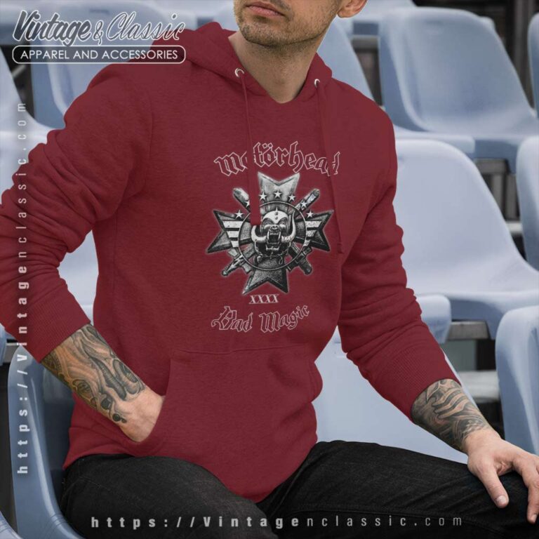 Motrhead Shirt Album Bad Magic Hoodie Motrhead Shirt Album Bad Magic Hoodie