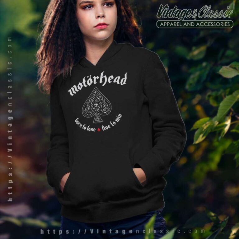 Motrhead Shirt Album Born To Lose Live To Win Hoodie Motrhead Shirt Album Born To Lose Live To Win Hoodie