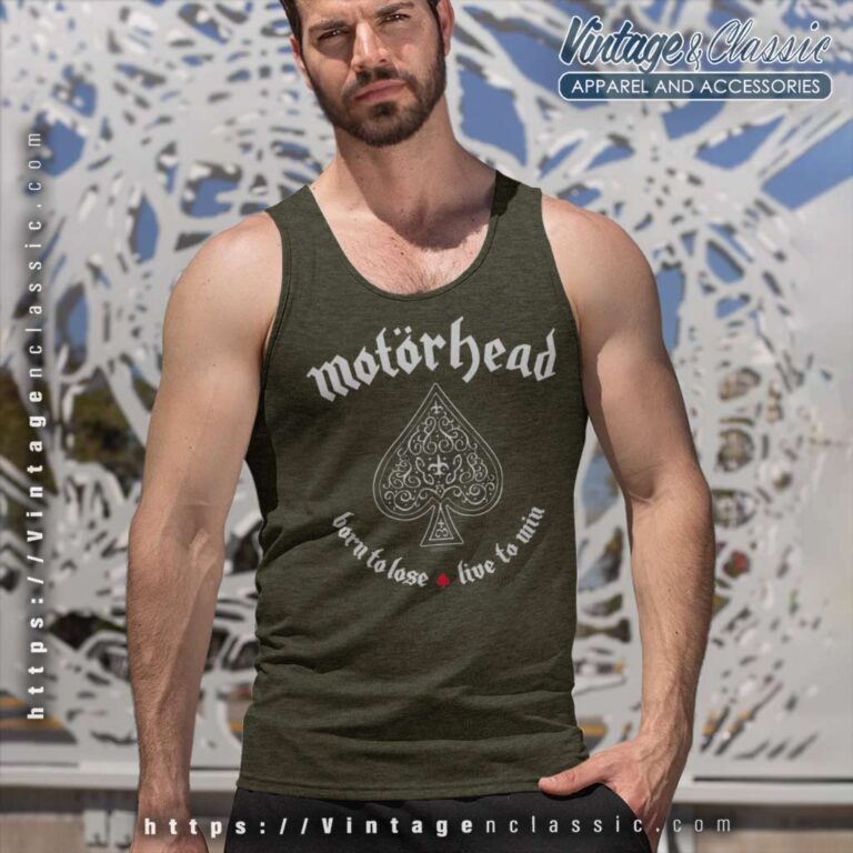Motrhead Shirt Album Born To Lose Live To Win Tank Top Racerback Motrhead Shirt Album Born To Lose Live To Win Tank Top Racerback