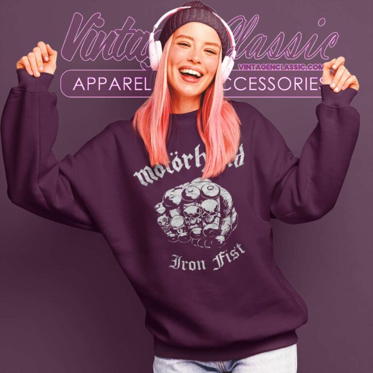 Motrhead Shirt Album Iron Fist Sweatshirt 2 Motrhead Shirt Album Iron Fist Sweatshirt 2