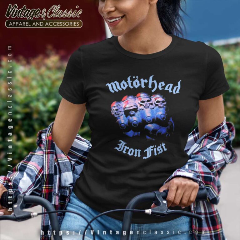 Motrhead Shirt Album Iron Fist Women TShirt 1 Motrhead Shirt Album Iron Fist Women TShirt 1