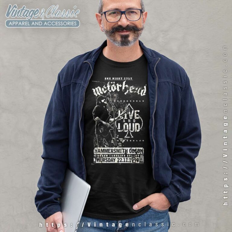 Motrhead Shirt Album Live Loud Long Sleeve Tee Motrhead Shirt Album Live Loud Long Sleeve Tee