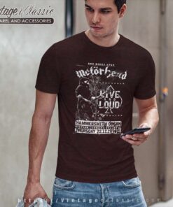 Motrhead Shirt Album Live Loud T Shirt