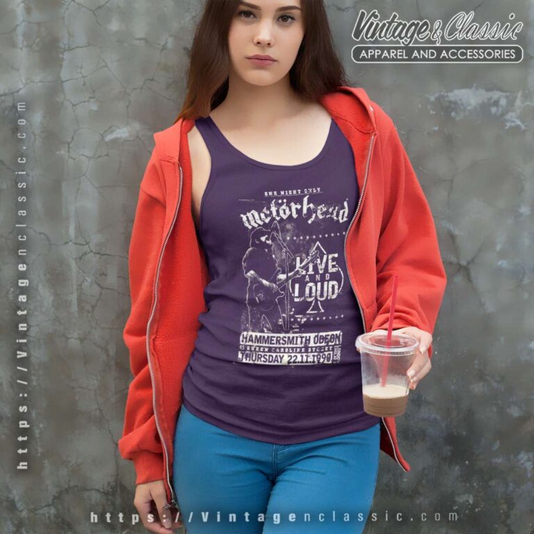 Motrhead Shirt Album Live Loud Tank Top Racerback Motrhead Shirt Album Live Loud Tank Top Racerback