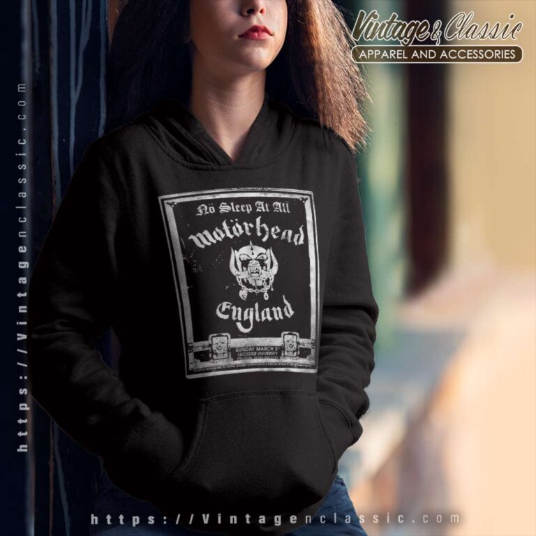 Motrhead Shirt Album No Sleep Til Hammersmith Hoodie 1 Motrhead Shirt Album No Sleep Til Hammersmith Hoodie 1