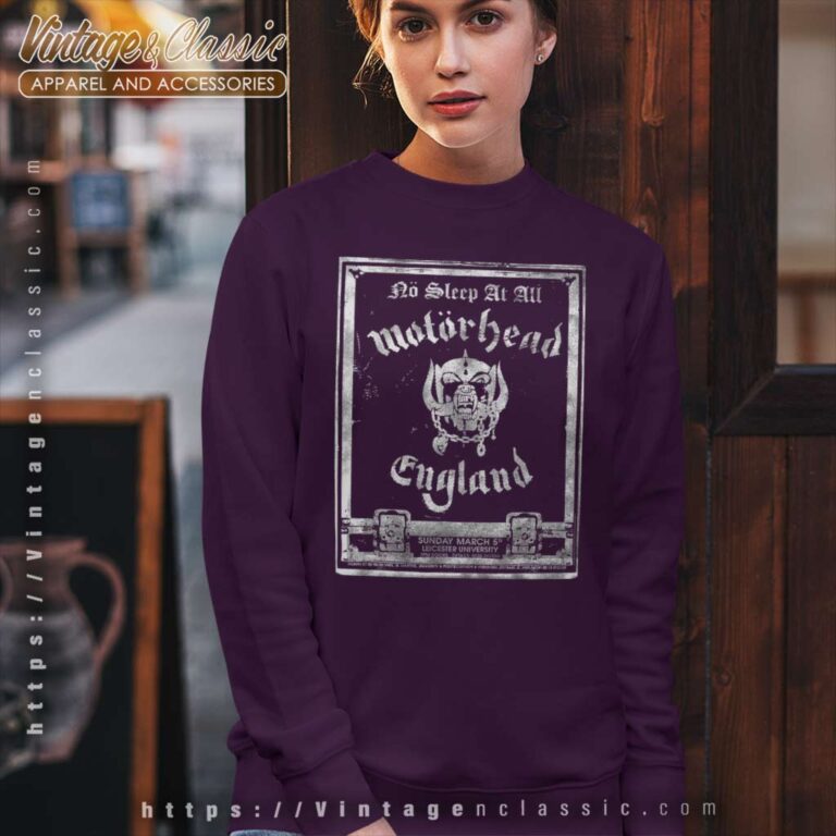 Motrhead Shirt Album No Sleep Til Hammersmith Sweatshirt 1 Motrhead Shirt Album No Sleep Til Hammersmith Sweatshirt 1