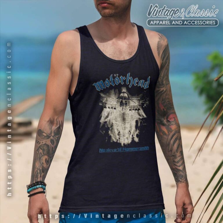 Motrhead Shirt Album No Sleep Til Hammersmith Tank Top Racerback Motrhead Shirt Album No Sleep Til Hammersmith Tank Top Racerback