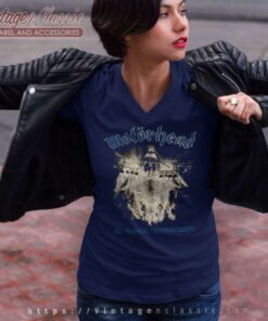 Motrhead Shirt Album No Sleep Til Hammersmith V Neck TShirt