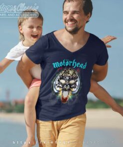 Motrhead Shirt Album Overkill V Neck TShirt