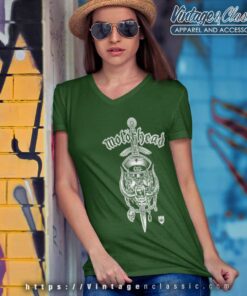 Motrhead Warpig Dagger V Neck TShirt