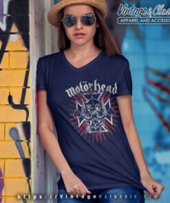Motrhead Warpig Seal V Neck TShirt