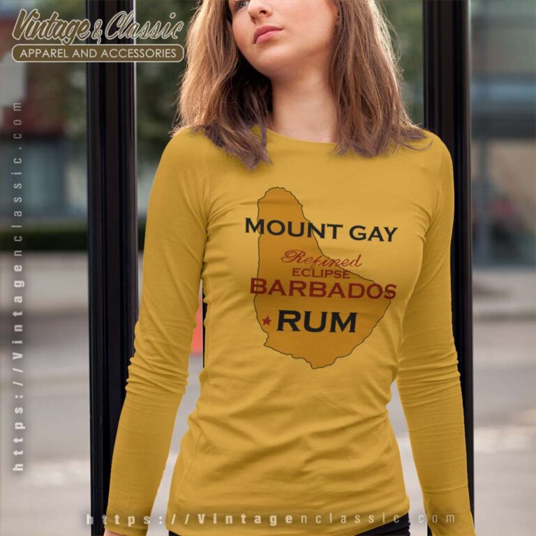 Mount Gay Eclipse Barbados Rum Long Sleeve Tee Mount Gay Eclipse Barbados Rum Long Sleeve Tee