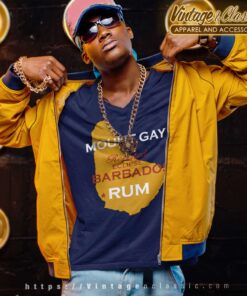 Mount Gay Eclipse Barbados Rum V Neck TShirt