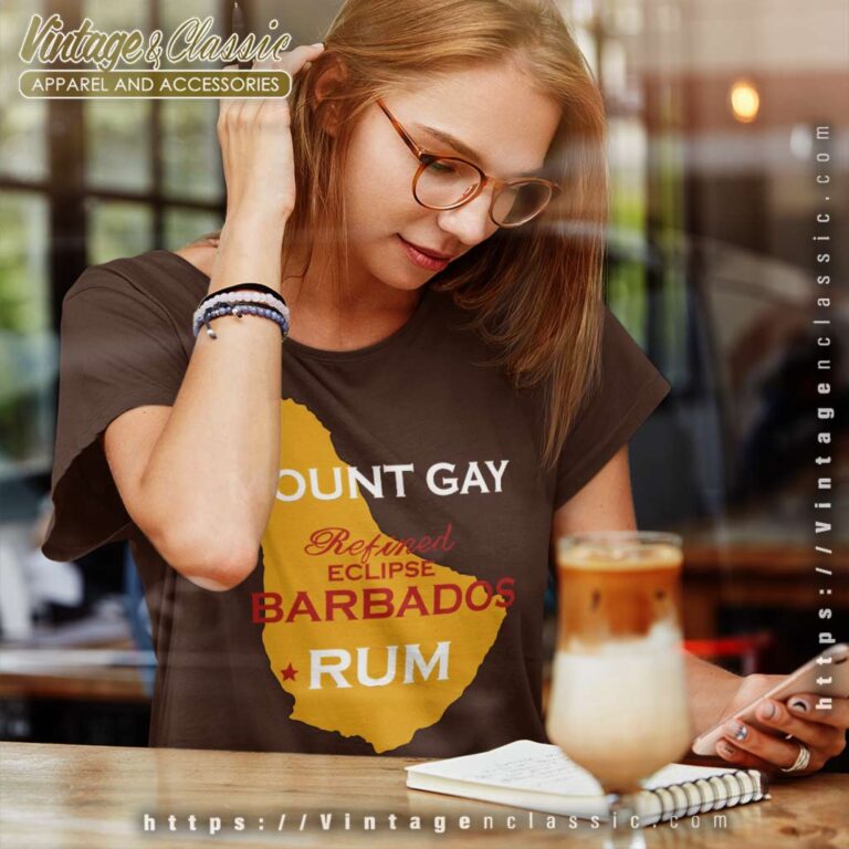 Mount Gay Eclipse Barbados Rum Women TShirt Mount Gay Eclipse Barbados Rum Women TShirt