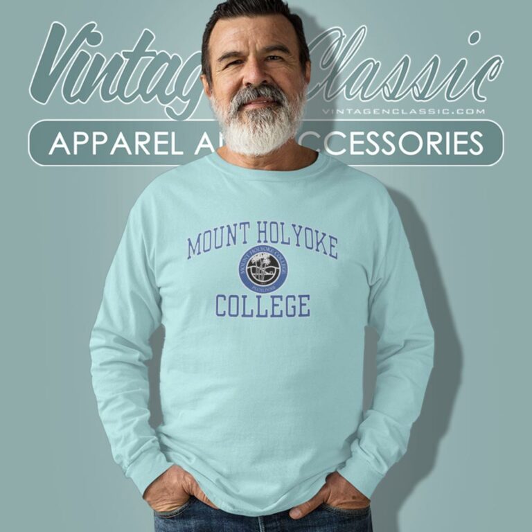 Mount Holyoke College Long Sleeve Tee Mount Holyoke College Long Sleeve Tee