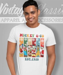Mouse And Friends Christmas T Shirt