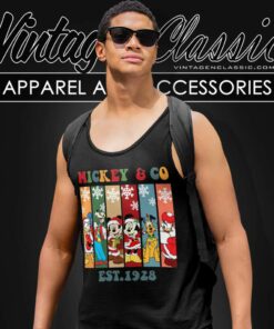 Mouse And Friends Christmas Tank Top Racerback