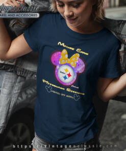Mouse Ears And Steelers Kind Of Girl Women T Shirt